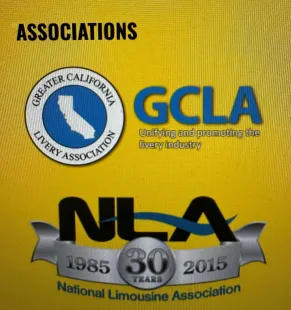 A poster for the national limousine association