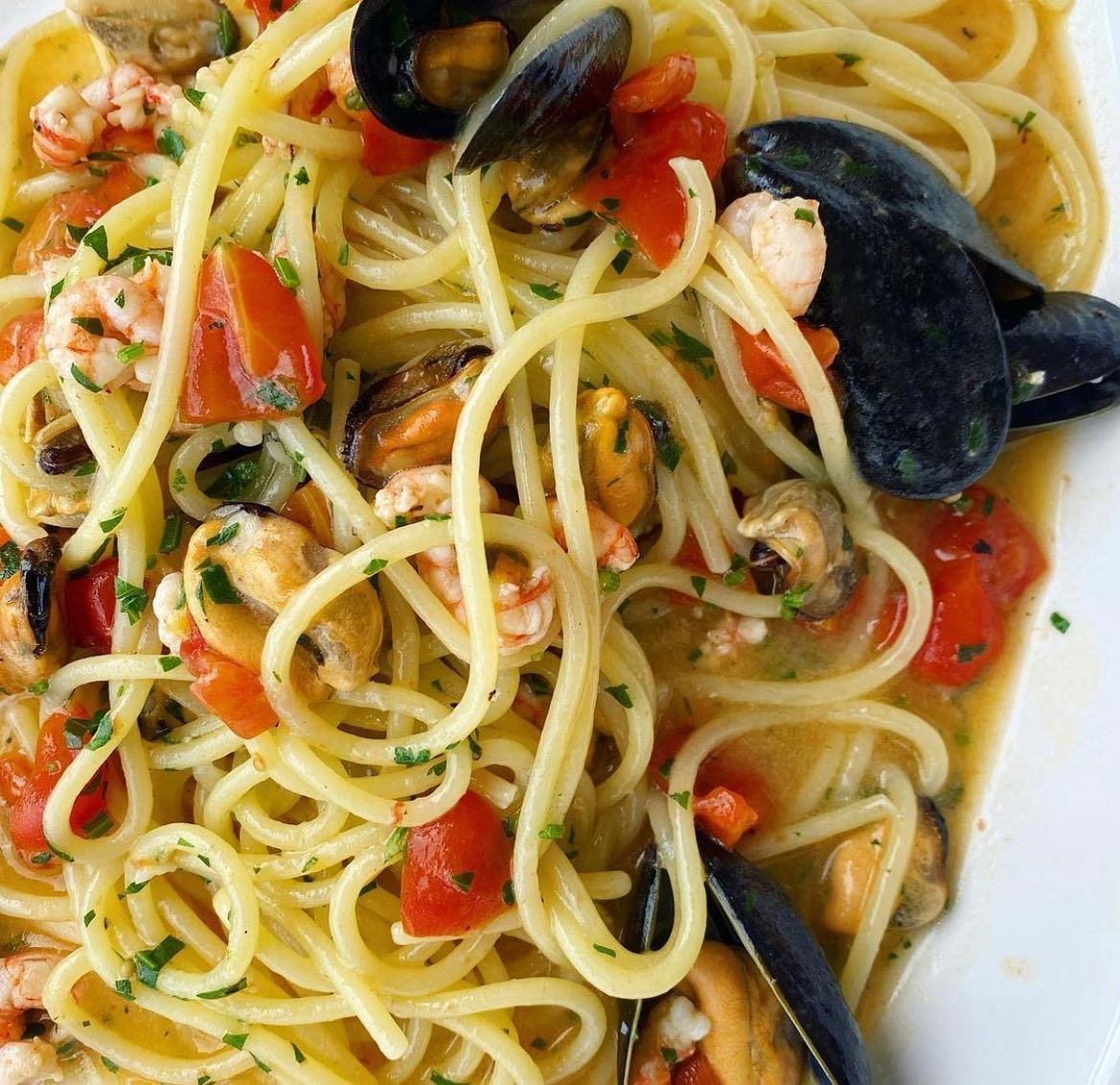 spaghetti allo scoglio