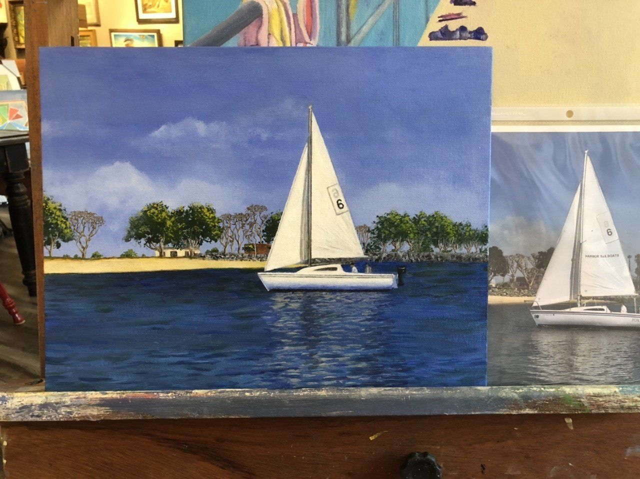 Painting by Joseph Teresi