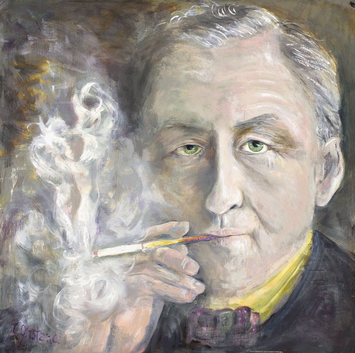 For Your Eyes Only (Ian Fleming) painting by Constance Hipwell of The Conn-Artist Studio & Gallery