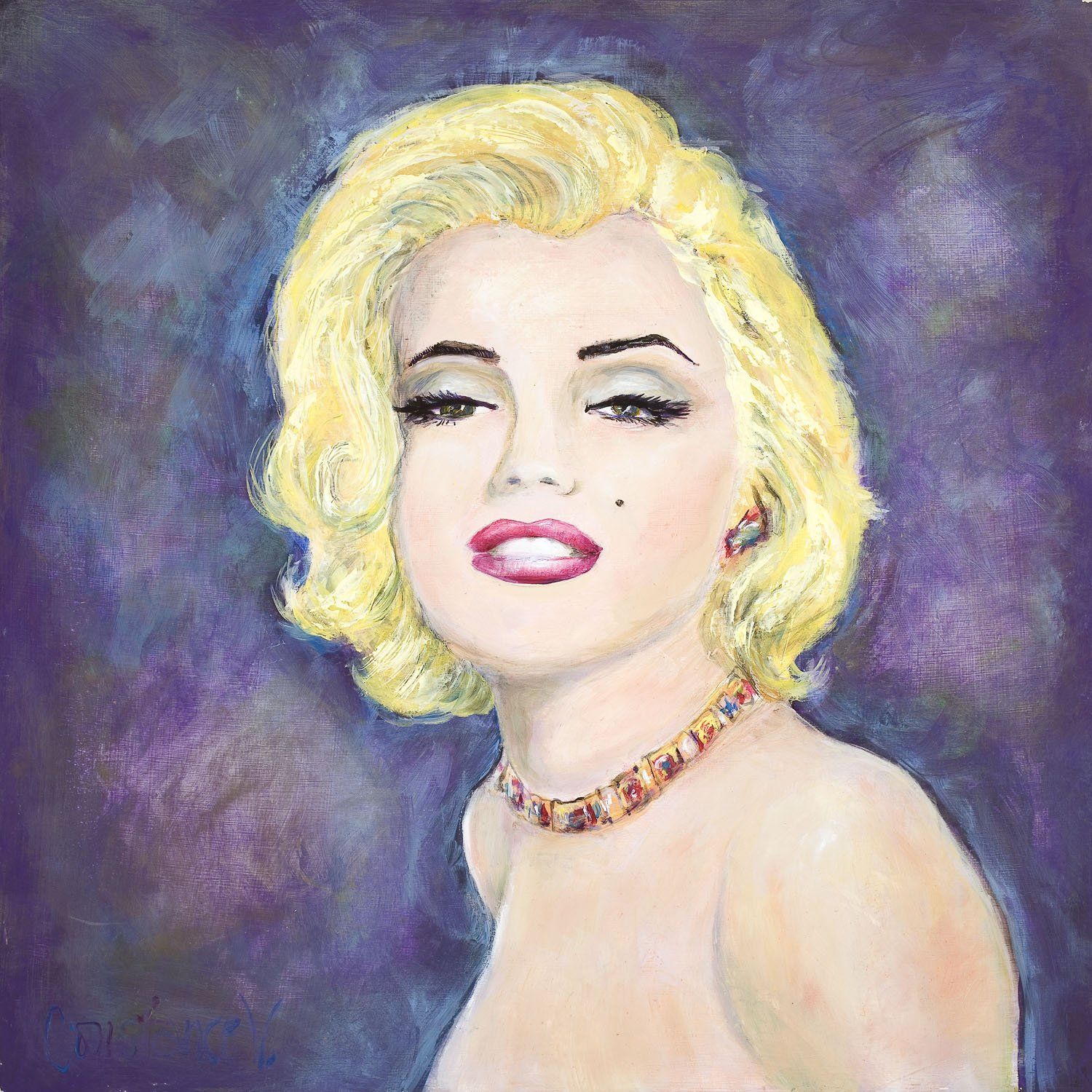 Marilyn painting by Constance Hipwell of The Conn-Artist Studio & Gallery