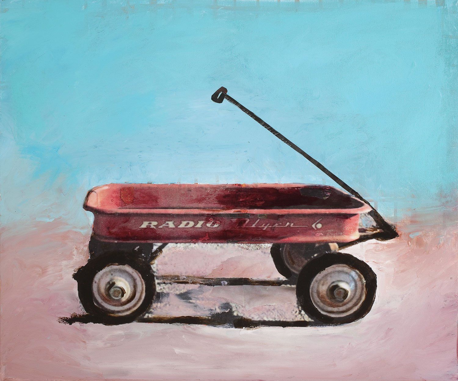 Blue Skies, Let’s Fly! painting by Constance Hipwell of The Conn-Artist Studio & Gallery