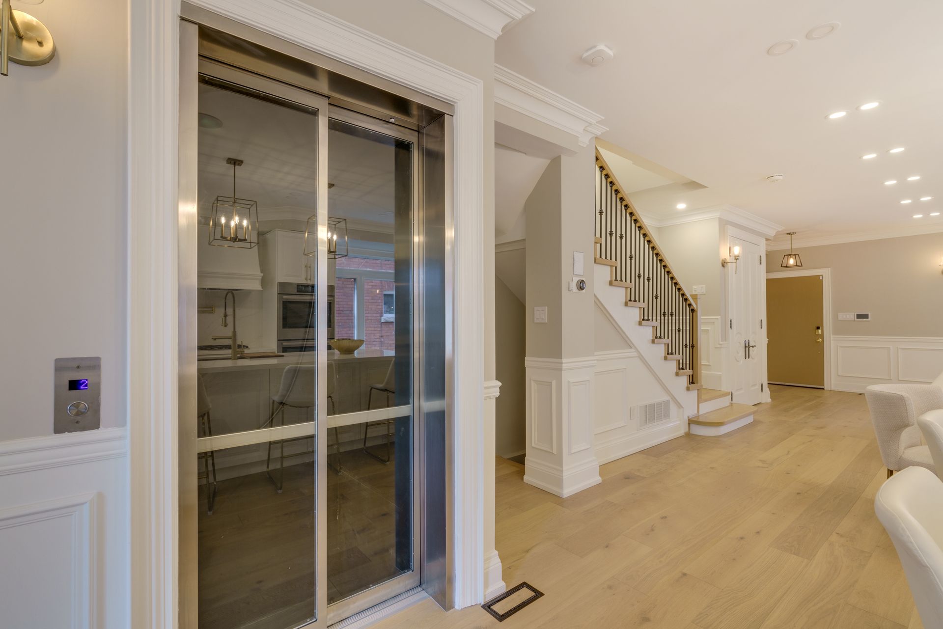 Luxurious Glass Elevator