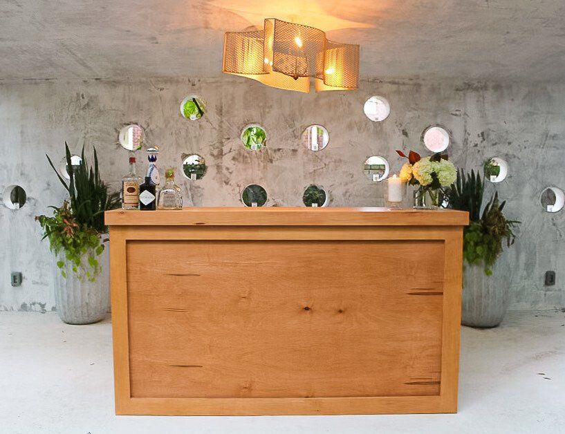 Bar Rental (Natural Wood)