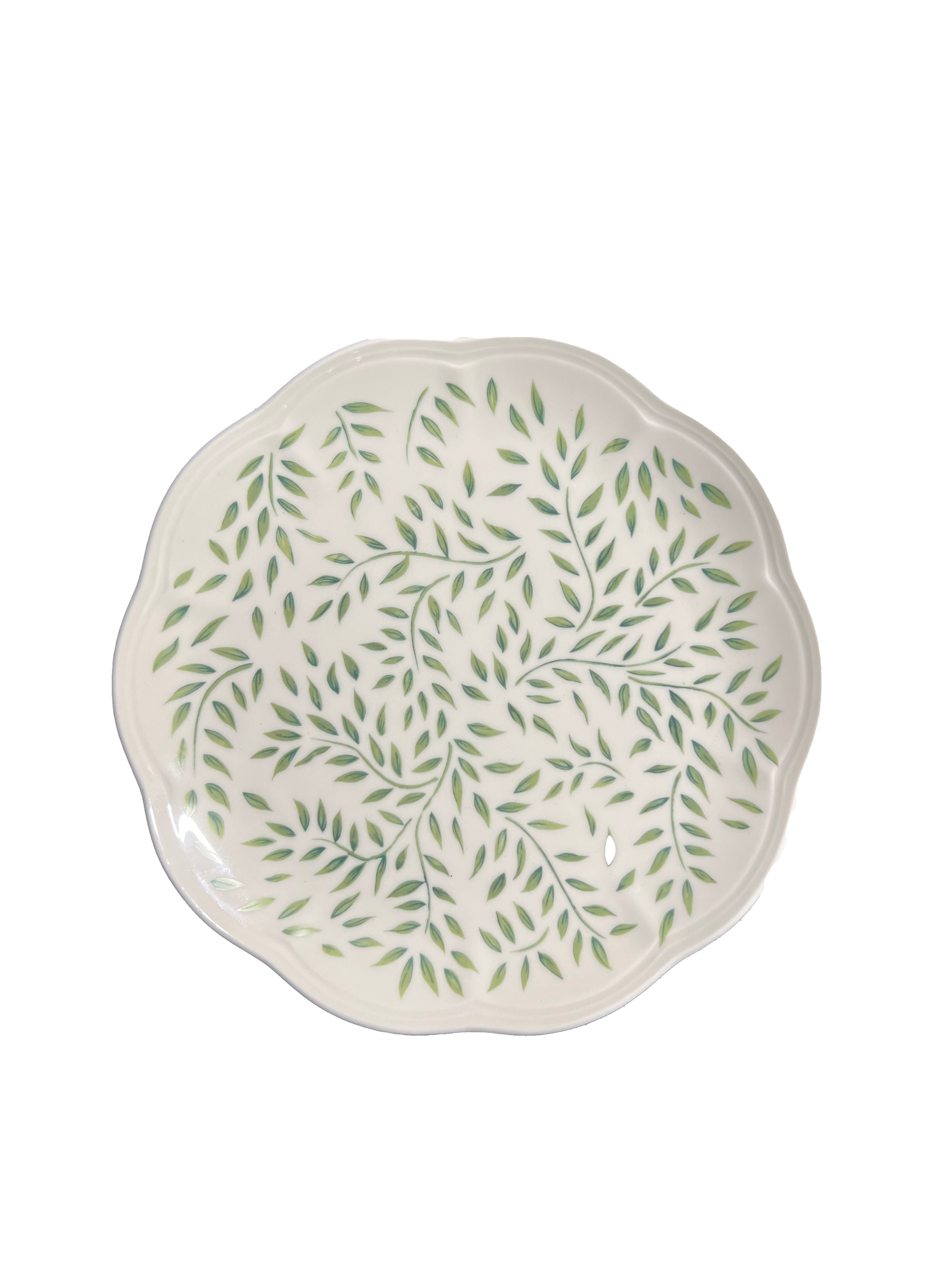 Falling Leaf Salad & Desert Plate