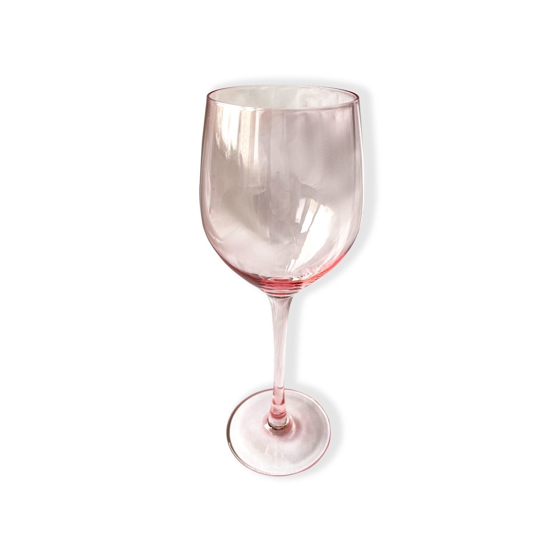 Rose White Wine Glass