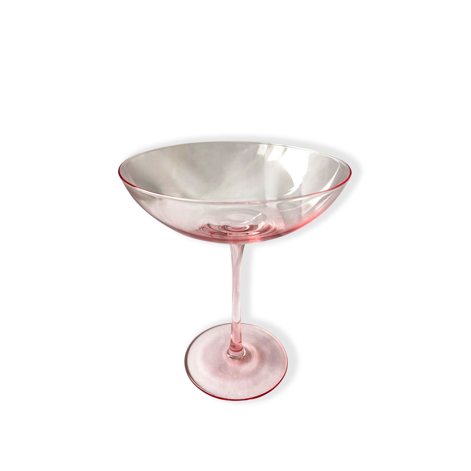 Rose Champagne Saucer