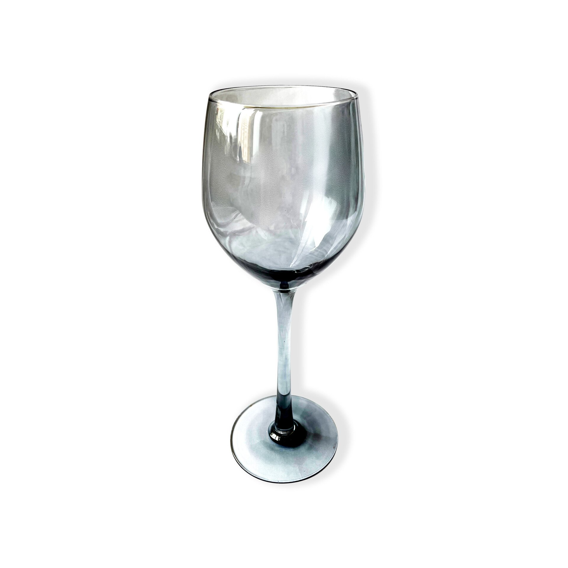 Smoke Grey White Wine Glass