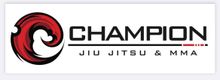 Champion Jiu Jitsu and MMA logo on a white background.