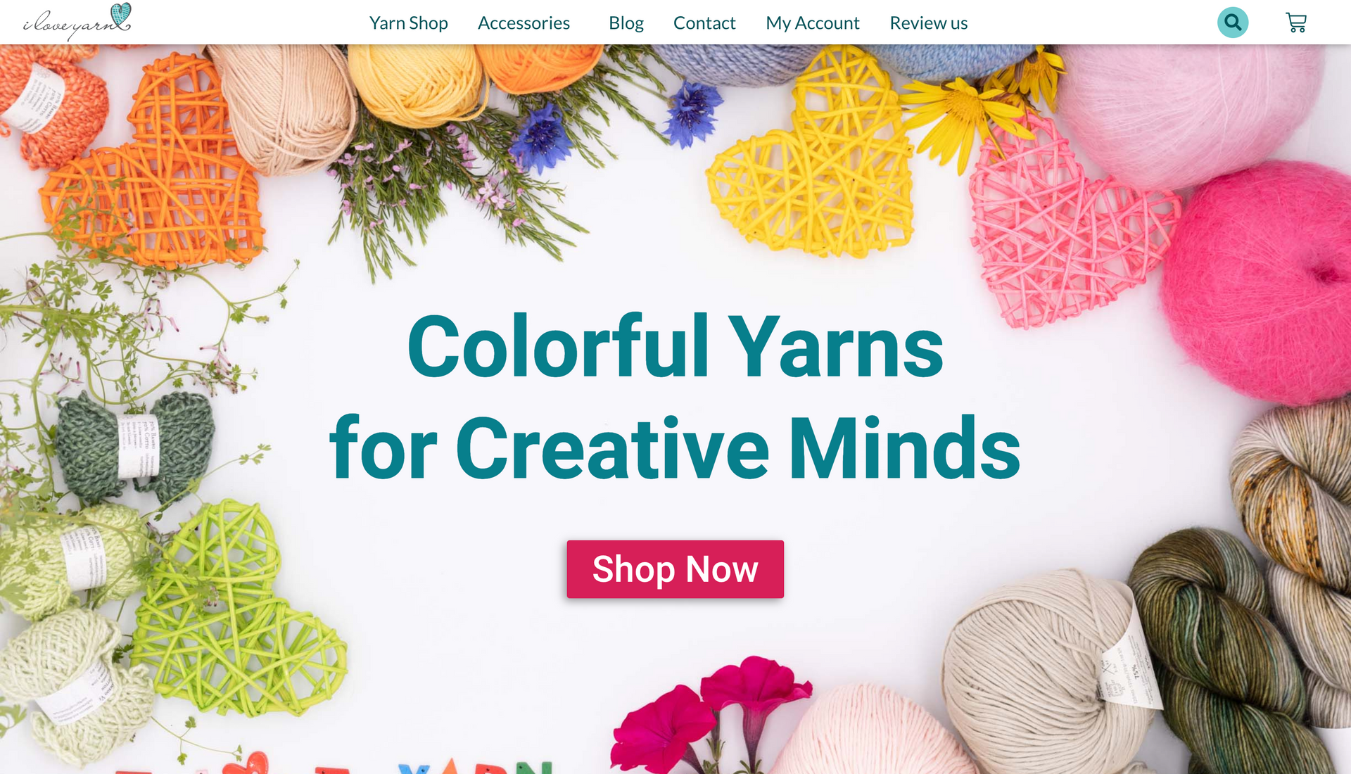 I Love Yarn Website