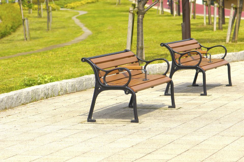Panchine legno e ferro