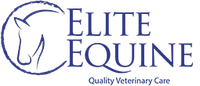 The logo for elite equine quality veterinary care