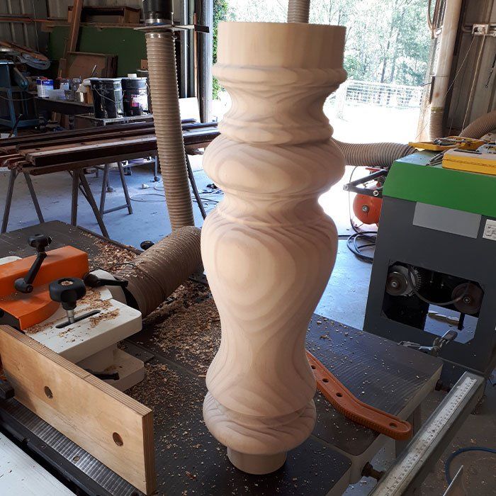 Pool Table Leg — Grafton, NSW — River Billiards
