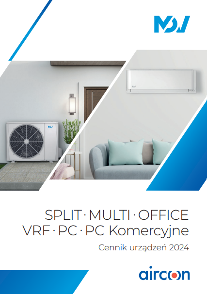 Cennik klimatyzacji MDV 2024