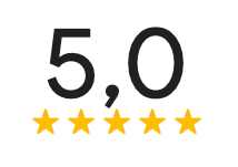 5 gwiazdek google