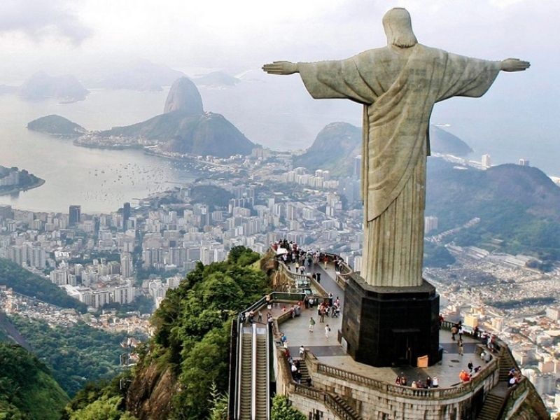 Turismo internacional Brasil