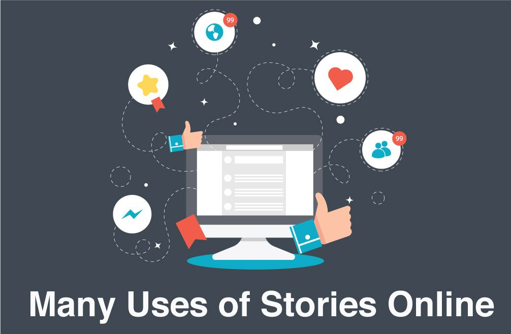 Using Internet Story Many Uses of Stories Online