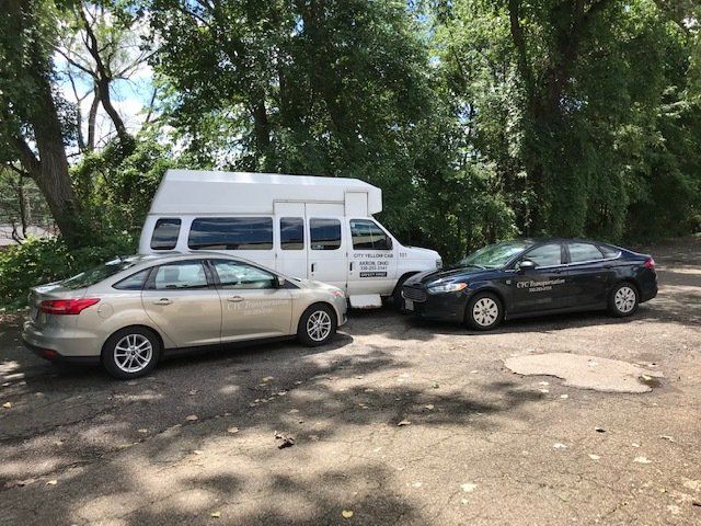 Minibus with Disability Signs — Akron, OH — CYC Transportation