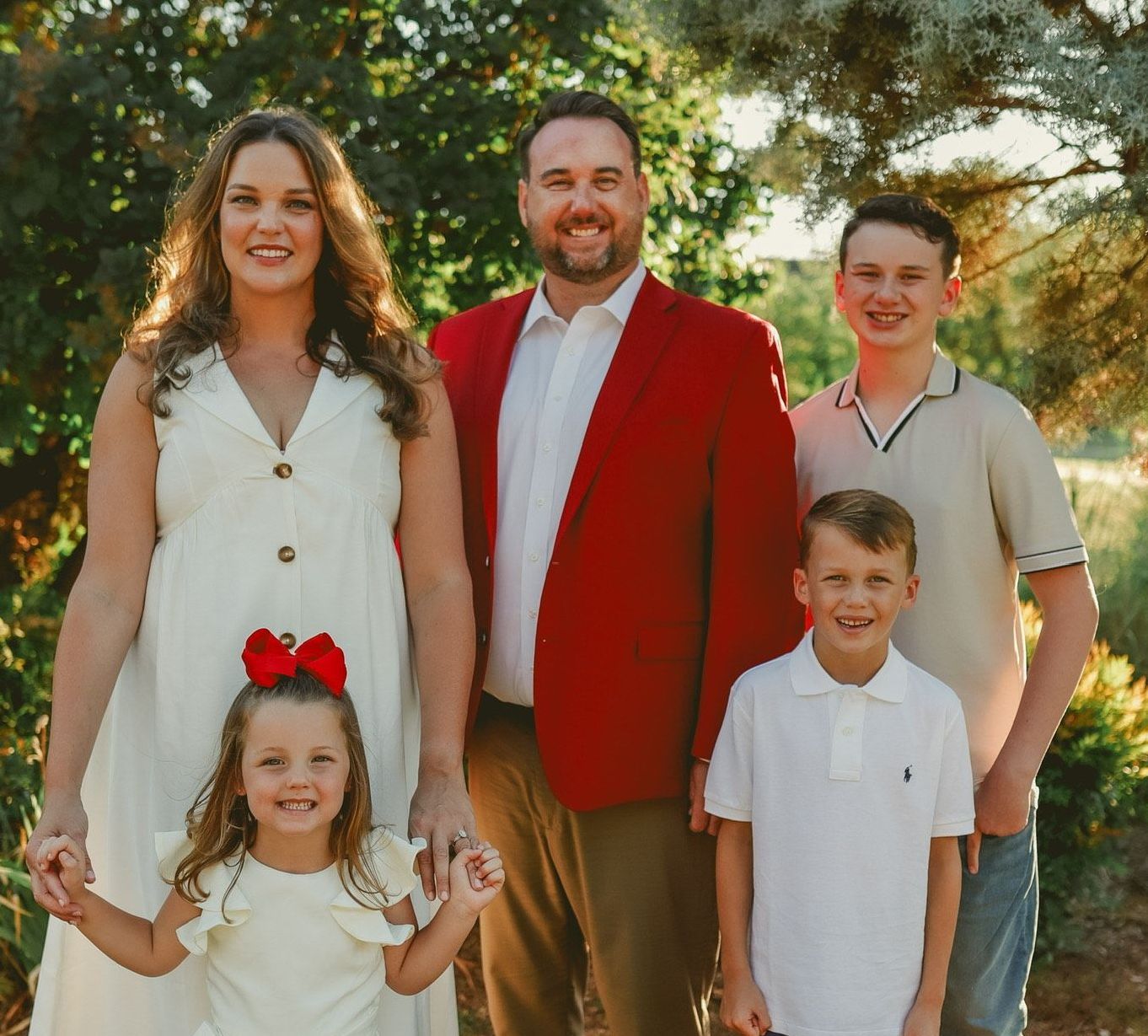 Matthew Brunk and family