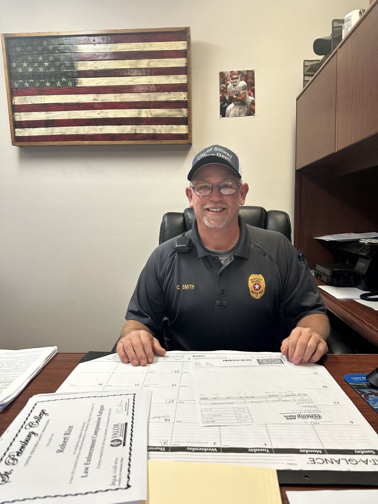 Chad Smith,  Stilwell Oklahoma Police Department