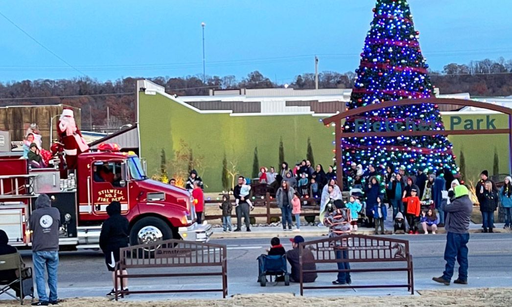 Scenes from Fletcher Park in Stilwell, Oklahoma