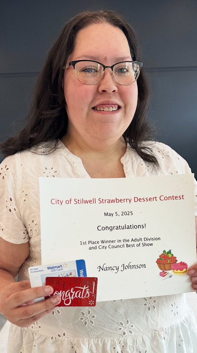 Nancy Johnson, overall winner
