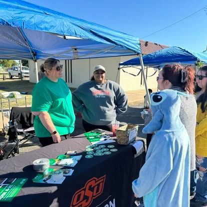 The OSU table at Fall Fest 2024