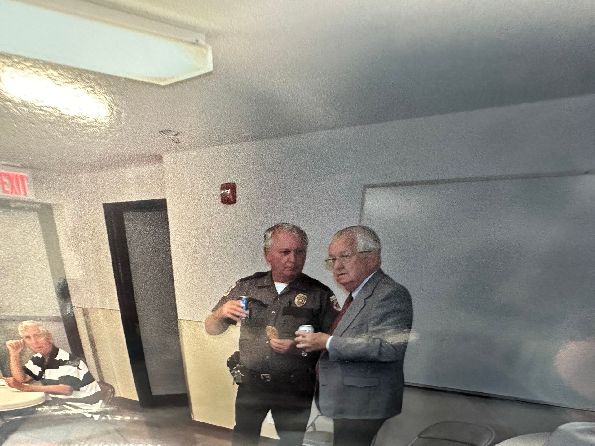 Officials at the newly opened police station in Stilwell, OK