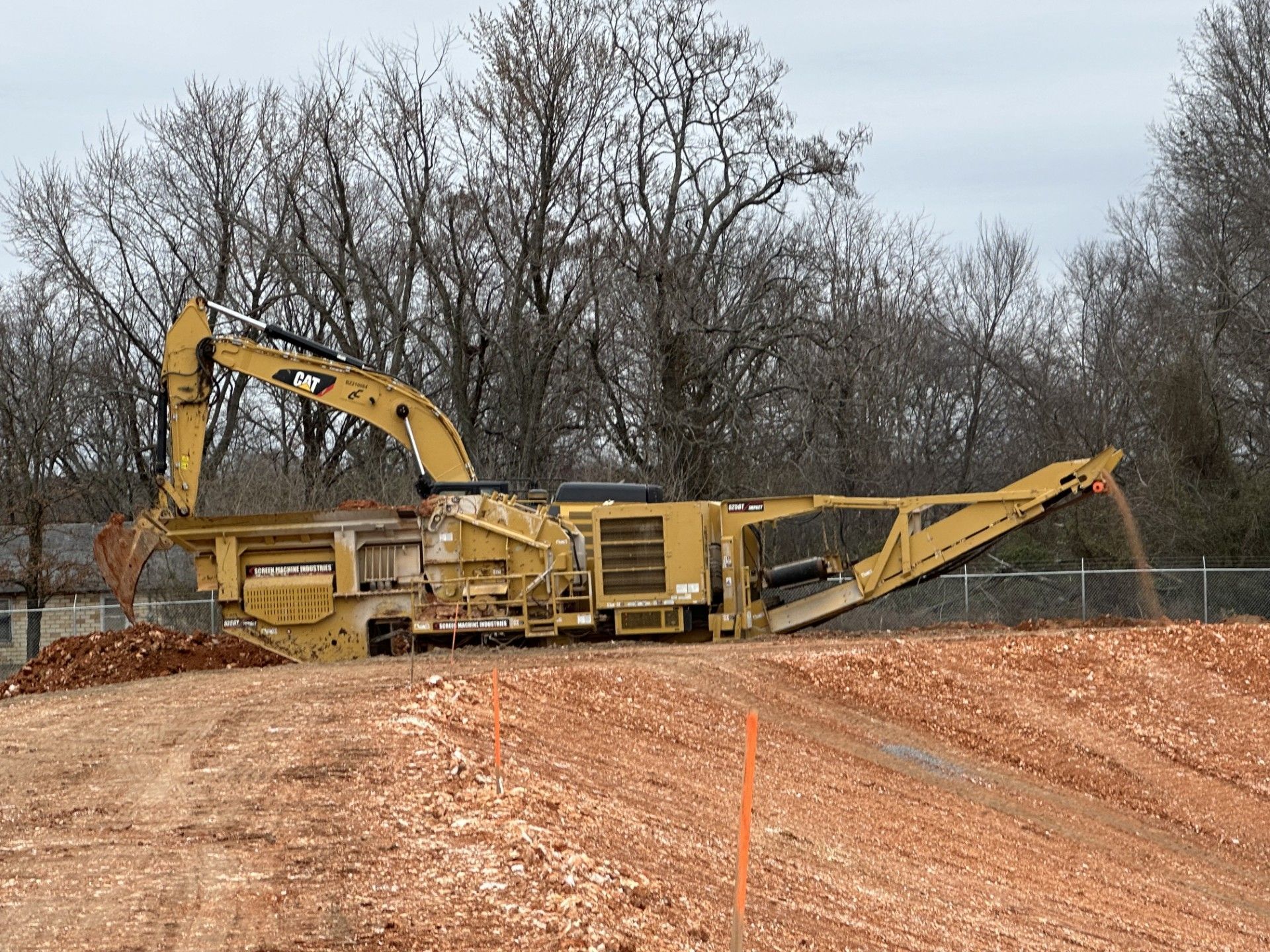 The wastewater plant is in the beginning stages.