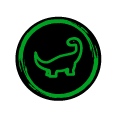 Dino Clean Car Wash Logo