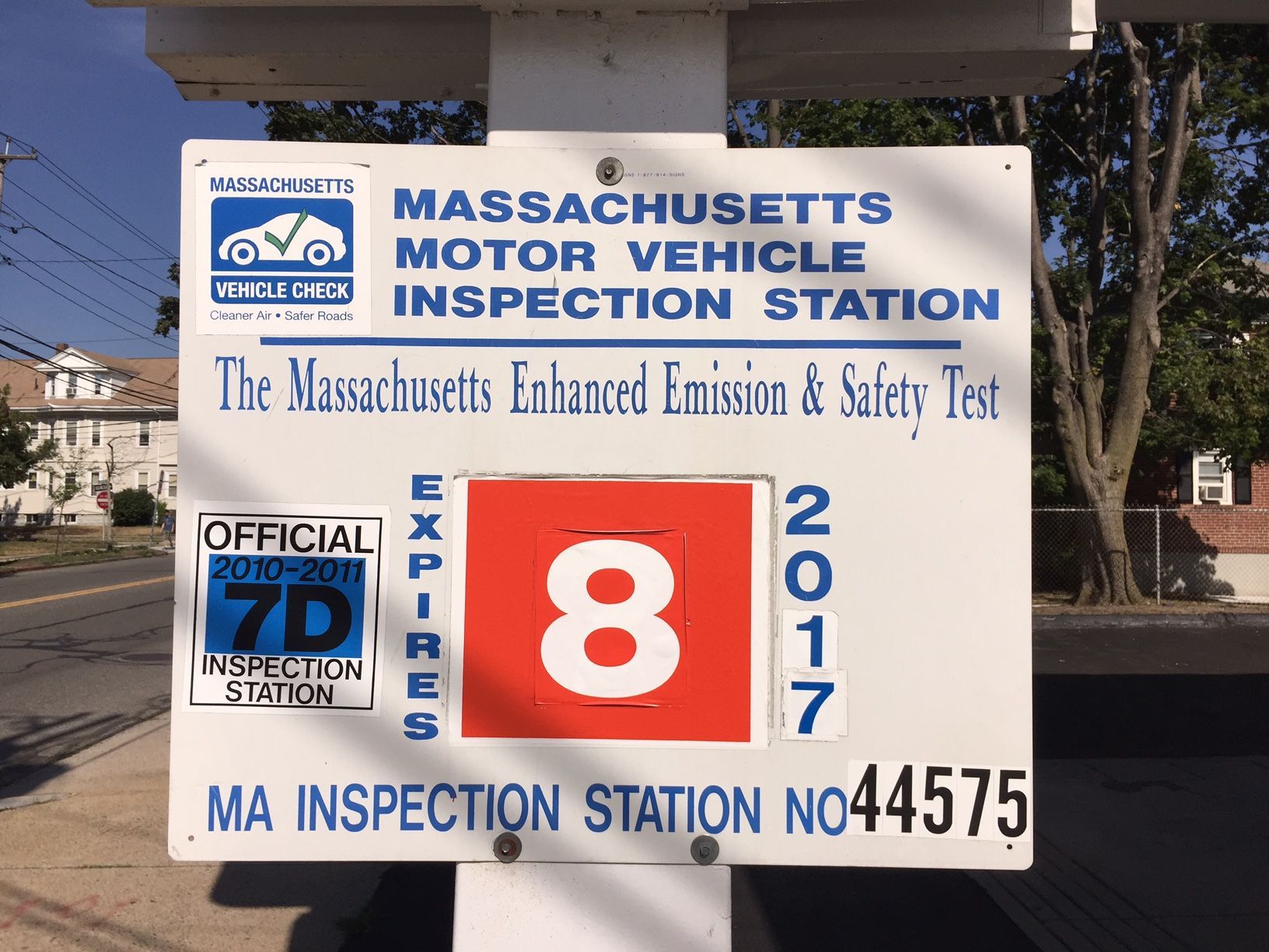 Inspection Station Winchester MA