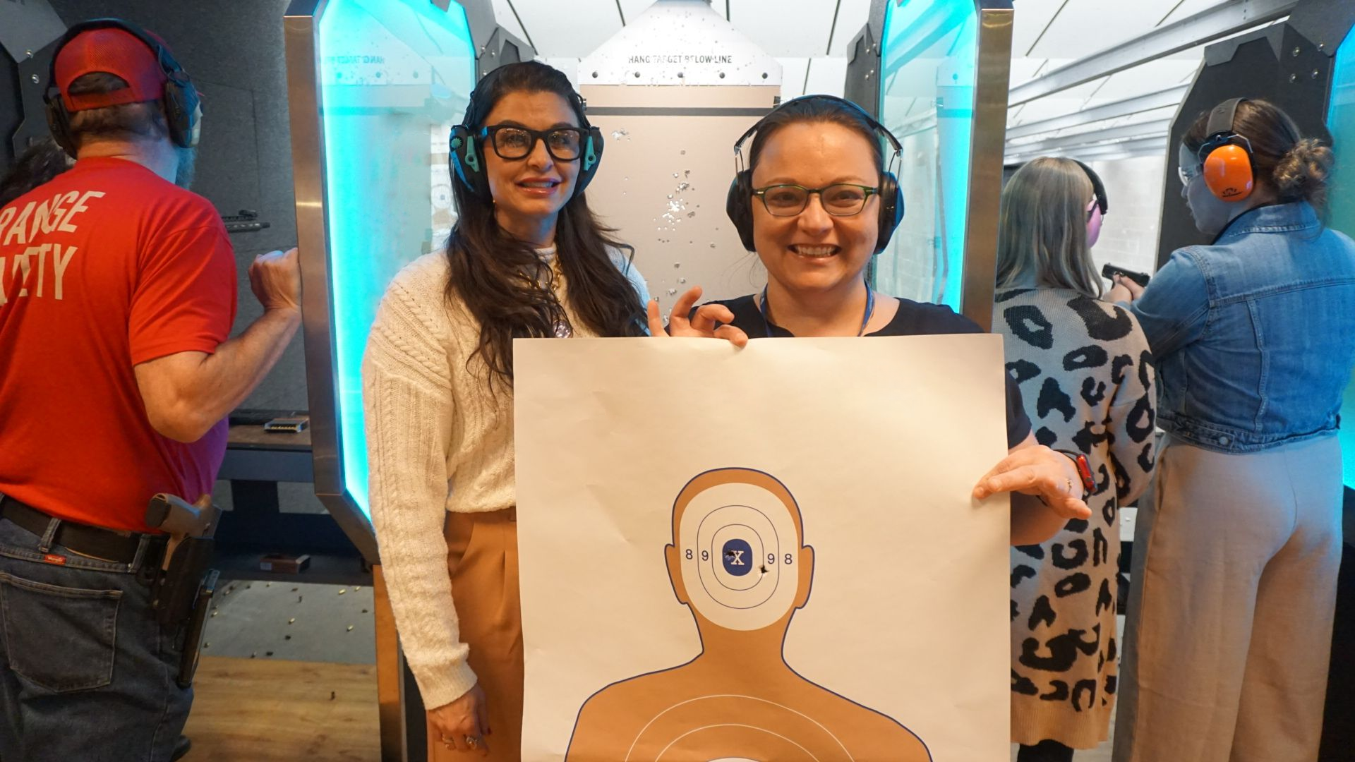 Women complete firearm-informed therapy training at indoor range