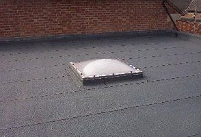 flat roofing work