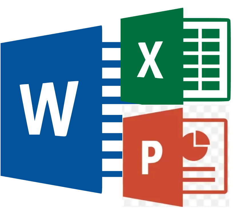 Λογότυπο Microsoft Word: μπλε