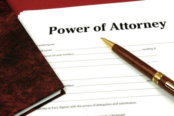 Power Of Attorney Signature