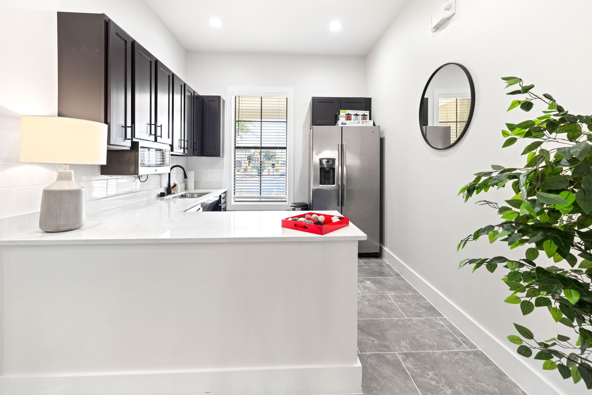 Kitchen at Ember at Alamo Ranch.