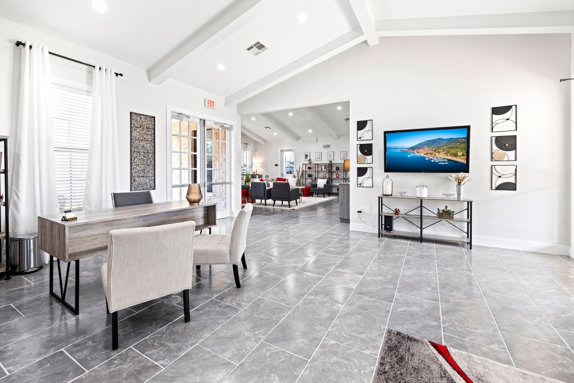 Mail room at Ember at Alamo Ranch.