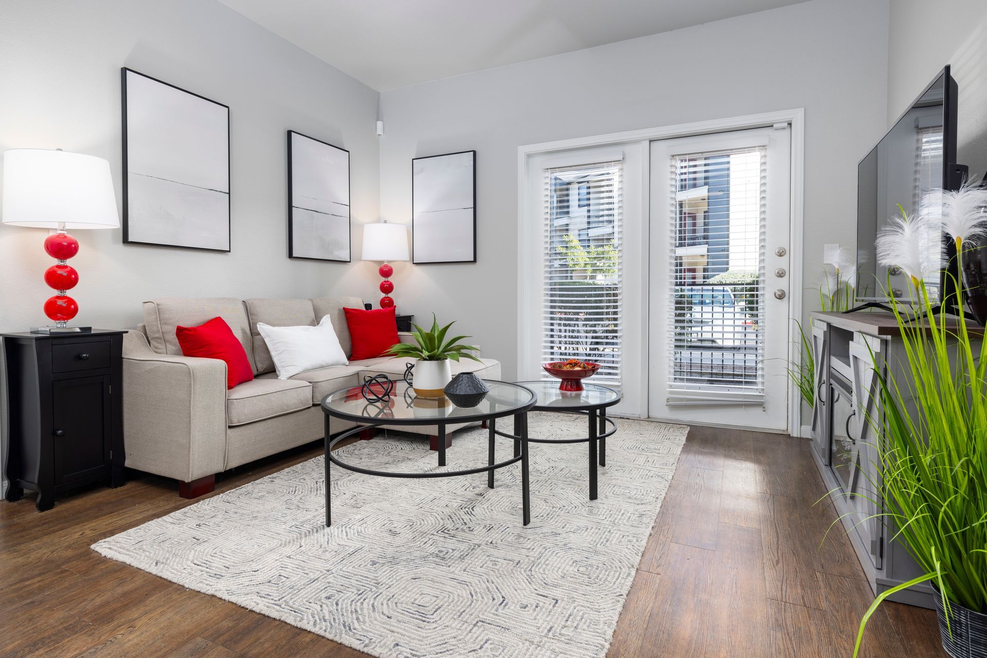 Living room at Ember at Alamo Ranch.
