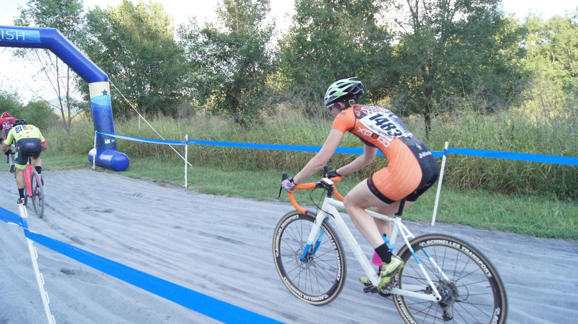 Woman Riding a Bike  — Boston, MA — Apex Technology Group