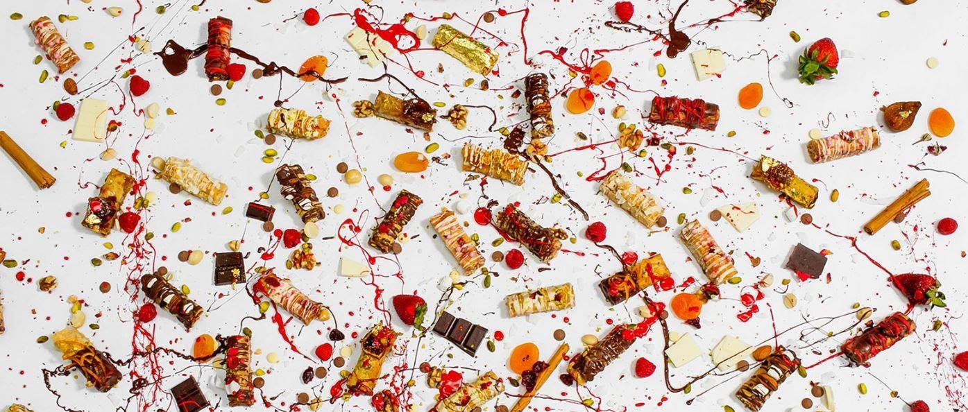 There are many different types of food on the table.