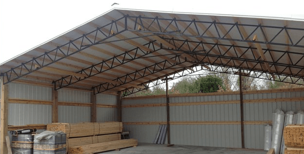 steel rafters
