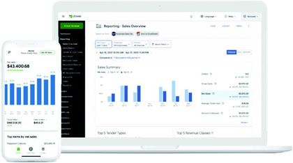 clover dashboard with pc and mobile phone