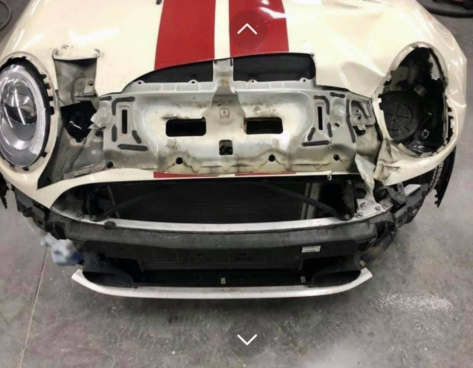 Premier Body & Paint Inc - Body Work -Mini Front Smash AFter