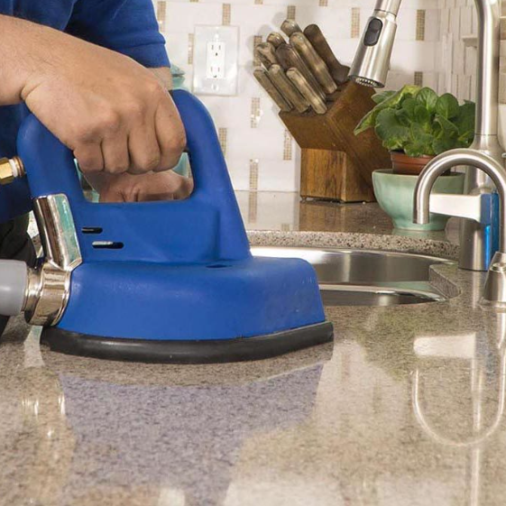 Professional Countertop Cleaner on Granite Kitchen Countertop