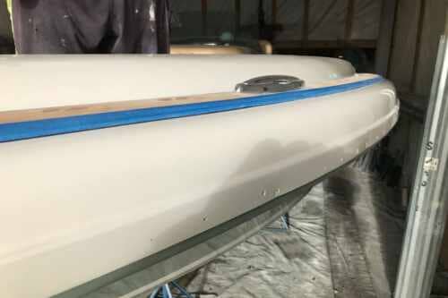 White Boat — Boat Fiberglass Repair in Bluffton,SC
