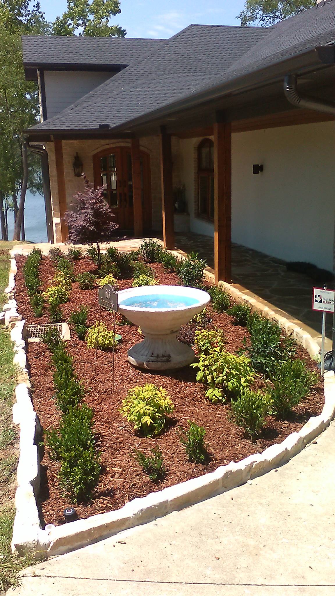 Yard Landscape Fixture — Tyler, TX — Creative Landscape Solutions