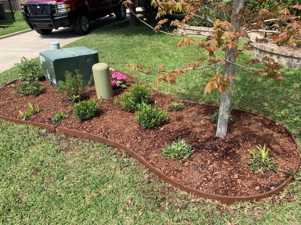 Mulch Bed Installation — Tyler, TX — Creative Landscape Solutions