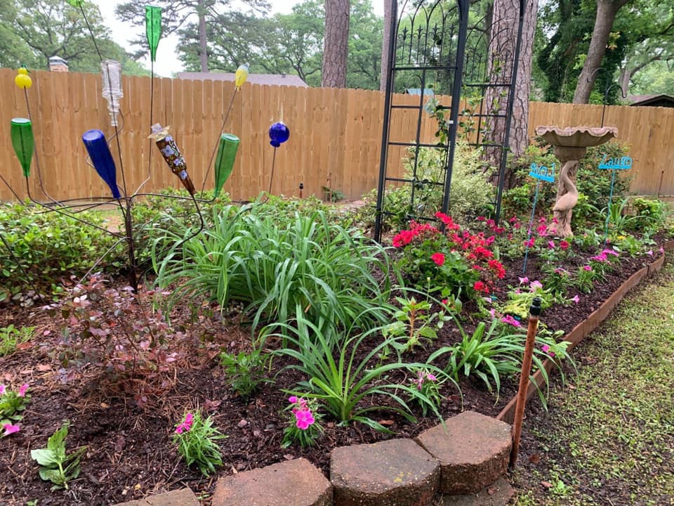 Bottle Landscape Fixture — Tyler, TX — Creative Landscape Solutions