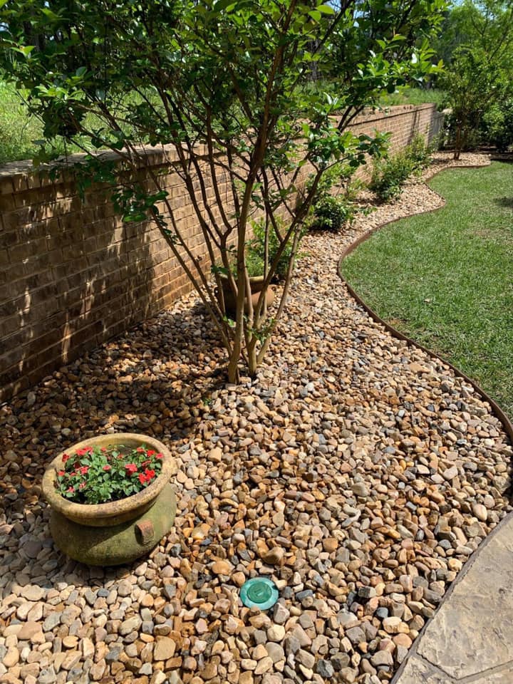 Small Rocks On Tree — Tyler, TX — Creative Landscape Solutions