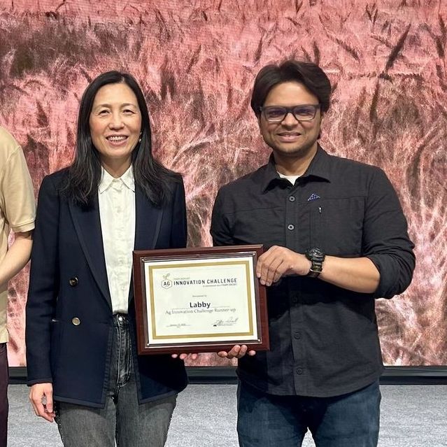 Labby is named the runner-up in the AFB Ag Innovation Challenge.